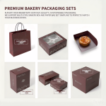 Custom Bakery Pastry Box and Takeaway Packaging Collection - image 4