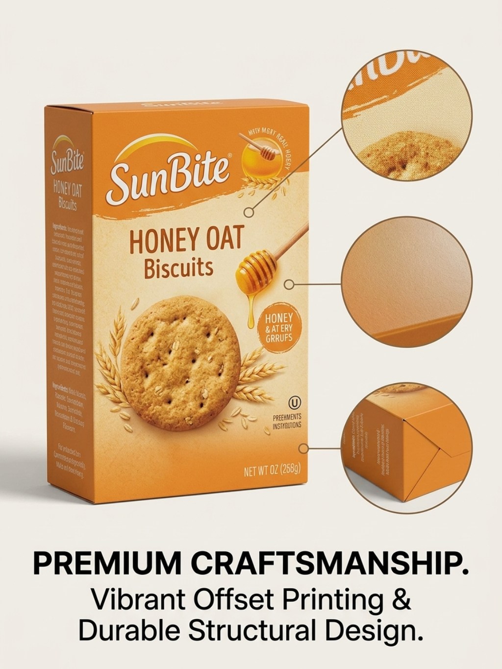 Custom Cookie Packaging and Retail Display Box Series