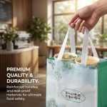 Custom Ice Cream Cup and Insulated Bakery Takeaway Bag Set - image 24