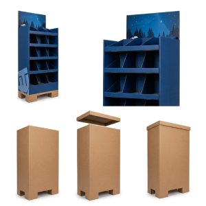 Custom Multi-Tier Retail Floor Display