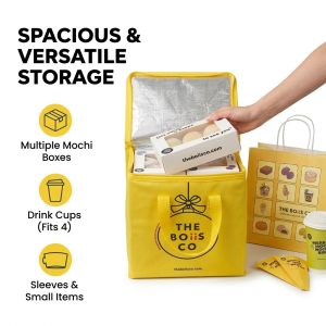 Custom Printed Paper Takeout Bags with Handles