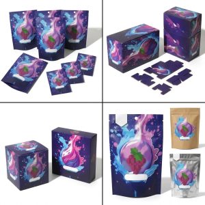 Custom Printed Resealable Mylar Food Bag Series