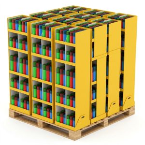 Custom Quarter-Pallet Wing Display