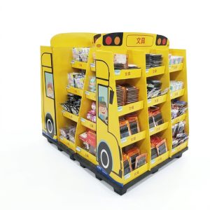 Custom School Bus Display Stand