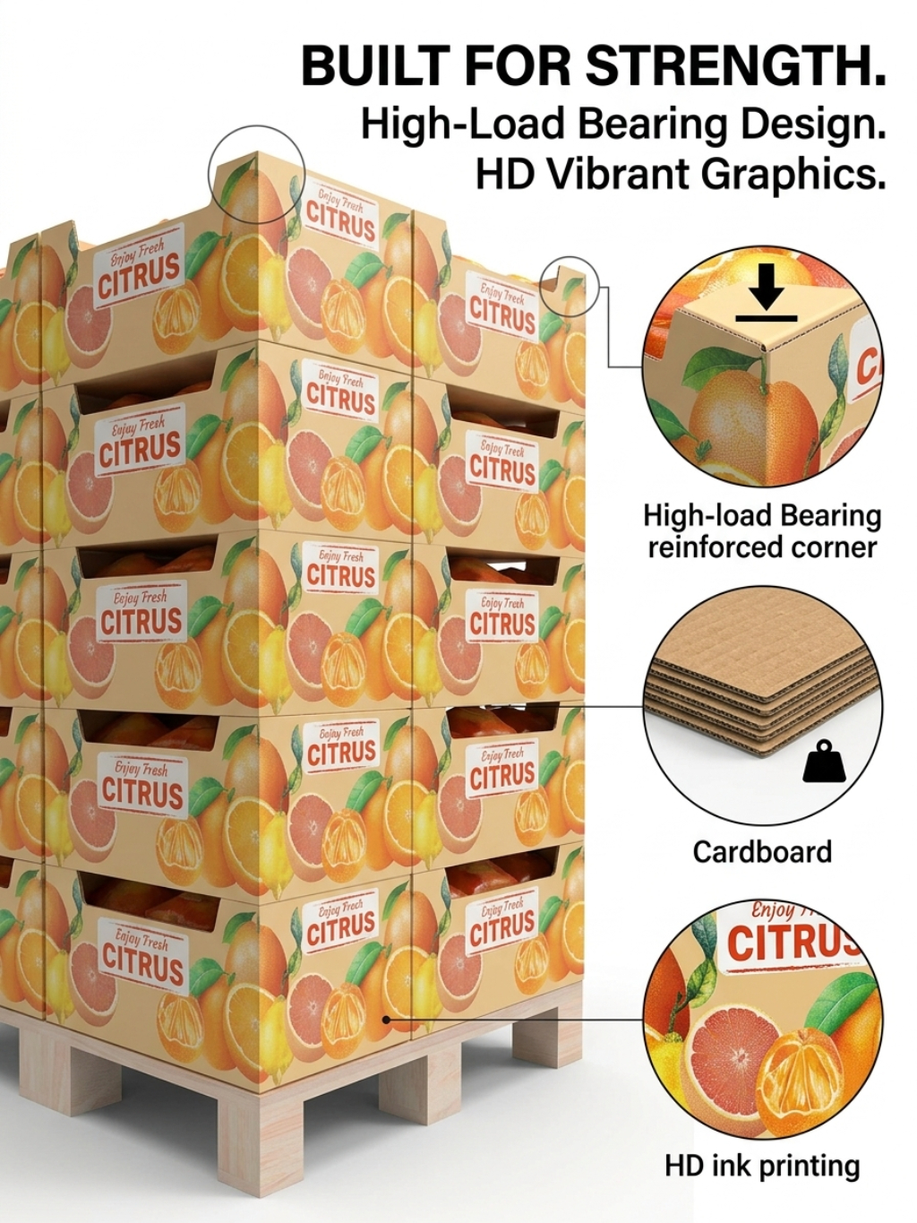 Custom Stackable PDQ Display Trays