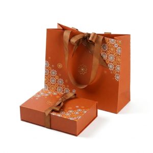 Custom Gift Box with Ribbon - Elegant Packaging Set
