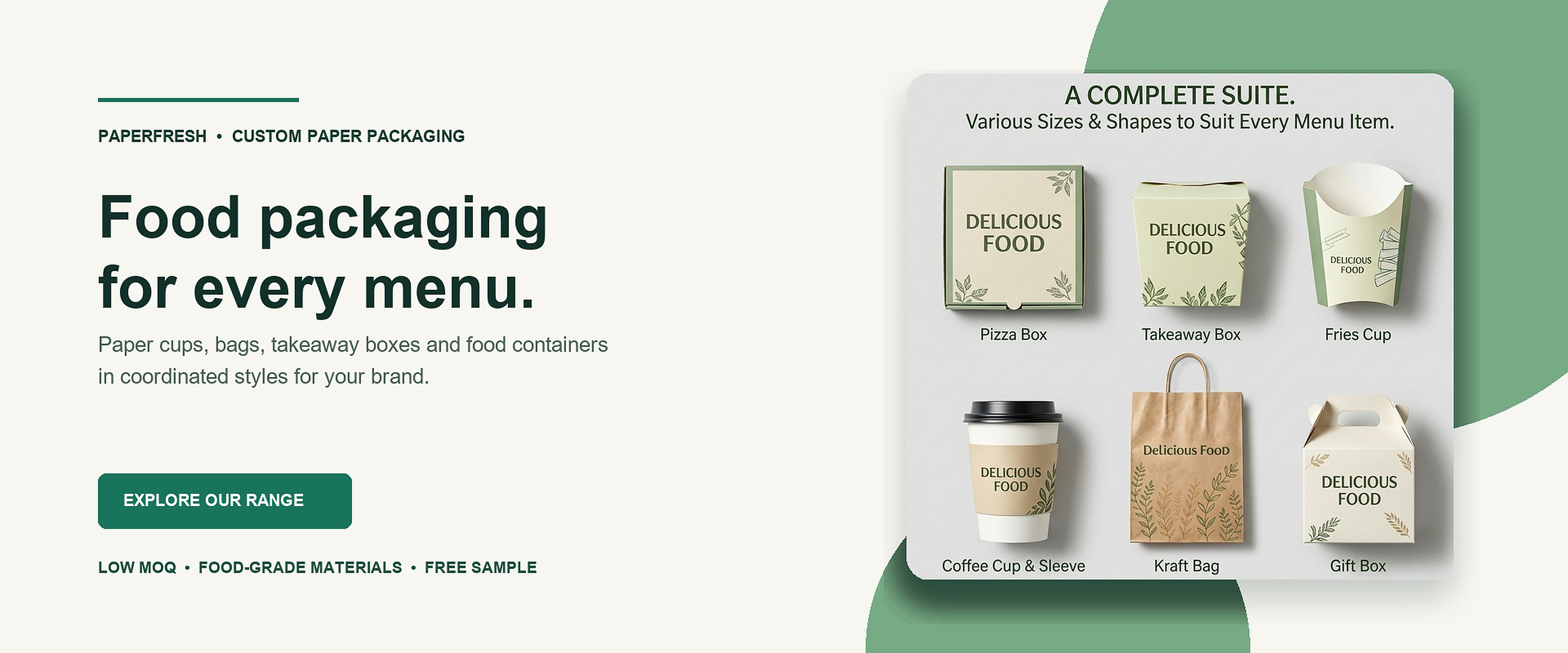 Food Packaging For Every Menu